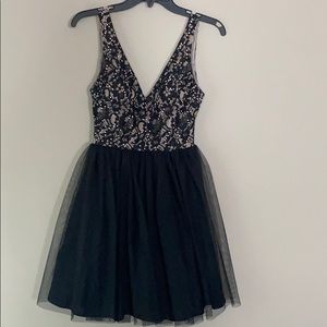 Backless Tulle Dress